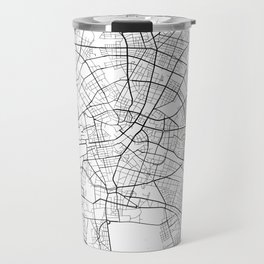 Berlin city map Travel Mug