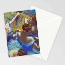Edgar Degas | Blue Dancers, 1897 Artwork Stationery Card