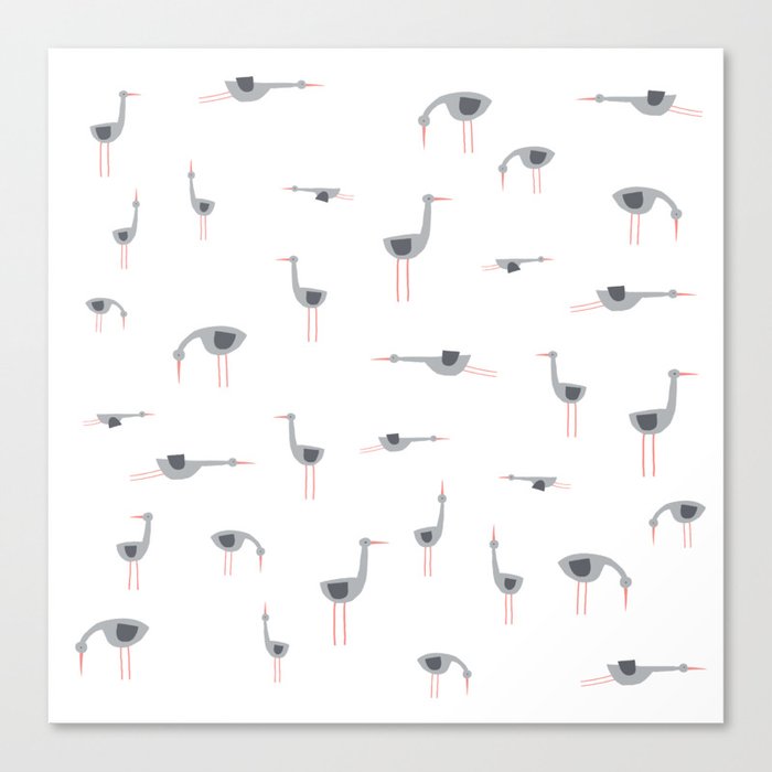 stork Canvas Print