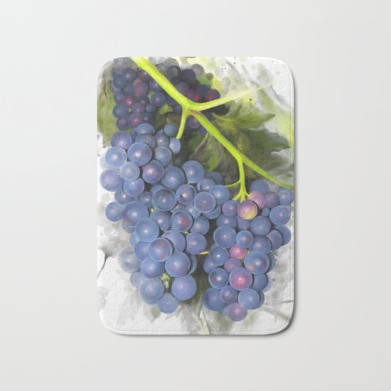 Concord grape Bath Mat
