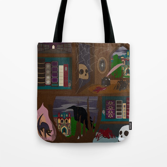 Mysterious Academe Tote Bag