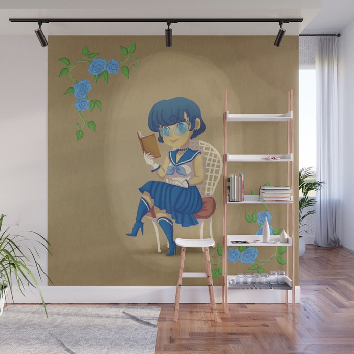 Retro Sailor Mercury Wall Mural