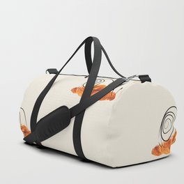 croissant snail Duffle Bag