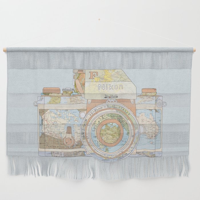 TRAVEL NIK0N Wall Hanging