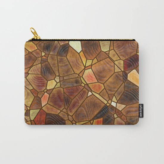 Stained Glass - Copper Carry-All Pouch