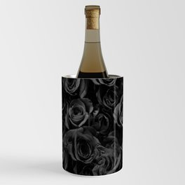 Gothic Rose - Black and White Wine Chiller