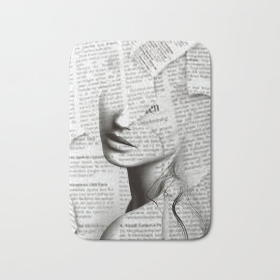 Silence of distance Bath Mat