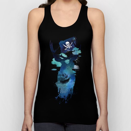Captain Hook Unisex Tank Top