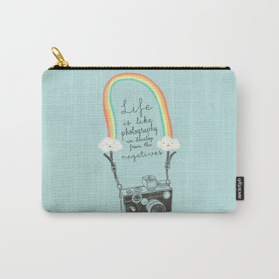 Life is like Photography Carry-All Pouch
