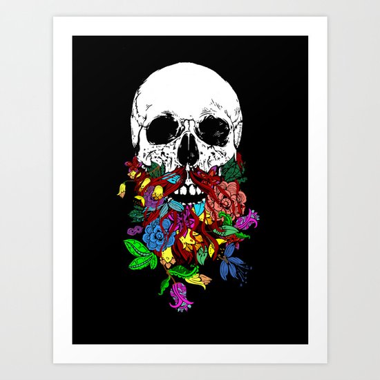 Beardtanical Art Print