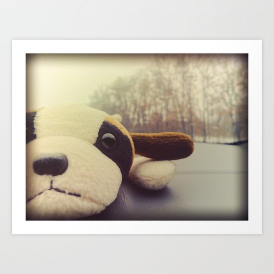 And I Thought I'd Live Forever, but Now I'm Not So Sure. Art Print