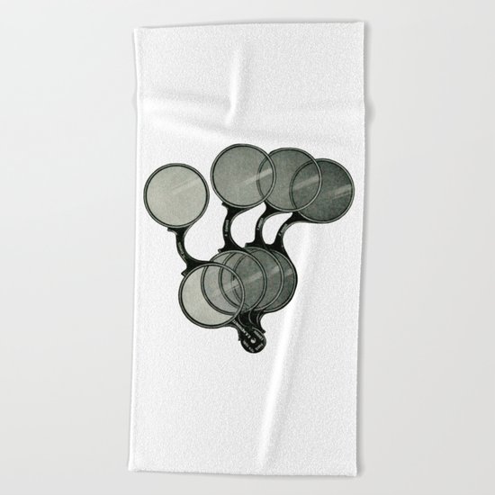 Glasses 2 Beach Towel
