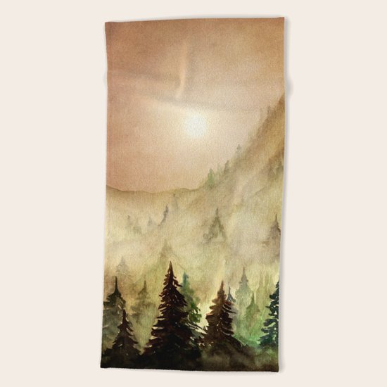 All I Need Beach Towel