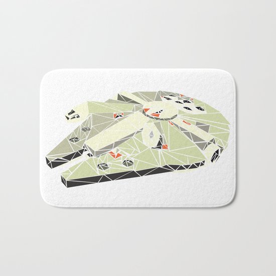 The Millennium Falcon Bath Mat
