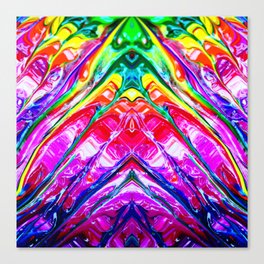  Eternal Tide Bold Rainbow Canvas Print