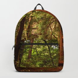Muir Woods Walkway Backpack | California, Forest, Photo, Muirwoods, Apparelart, Photoart, Color, Treesgianttrees, Christianeschulze, Redwoods 