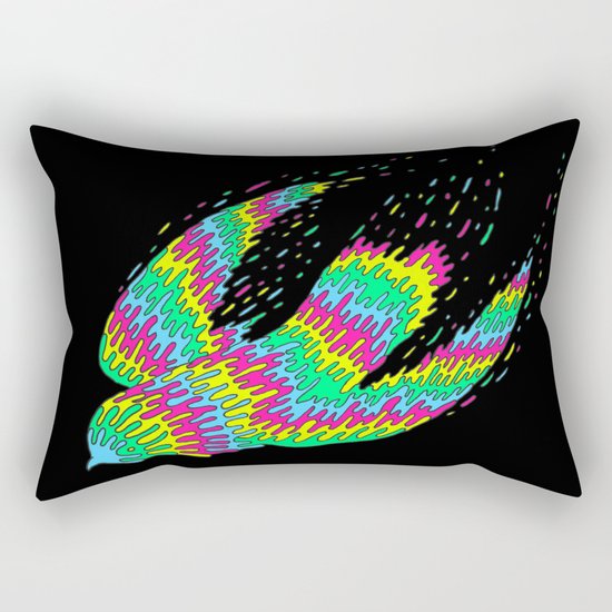Melting Flight Rectangular Pillow