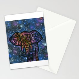 Galactic Elephant Stationery Cards