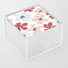 Pastel Abstract Matisse Spring Flowers Meadow Acrylic Box