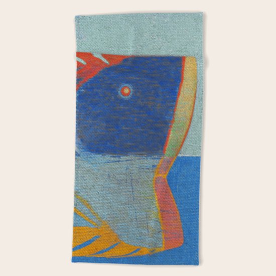 Tête de Poisson Beach Towel