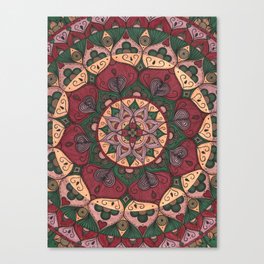 Love Mandala Canvas Print