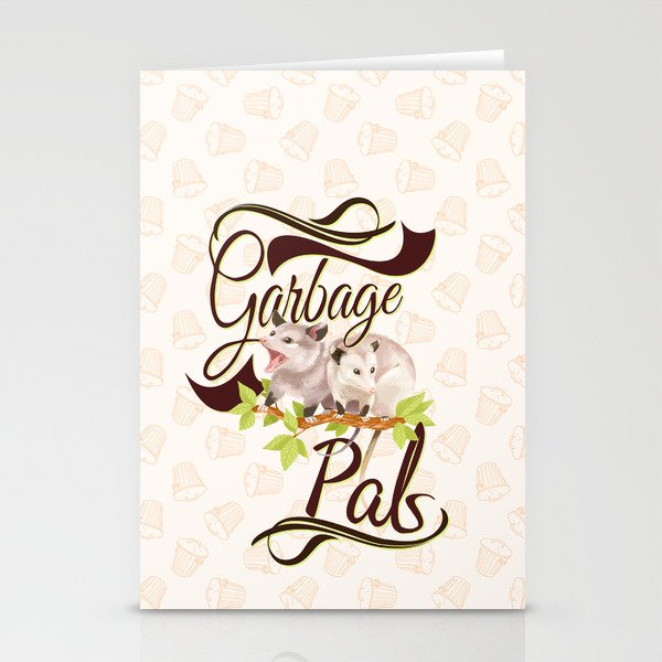Garbage Pals Stationery Cards