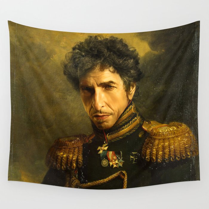 Bob Dylan - replaceface Wall Tapestry