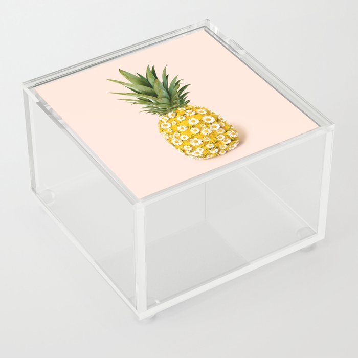 Daisy Pineapple Acrylic Box