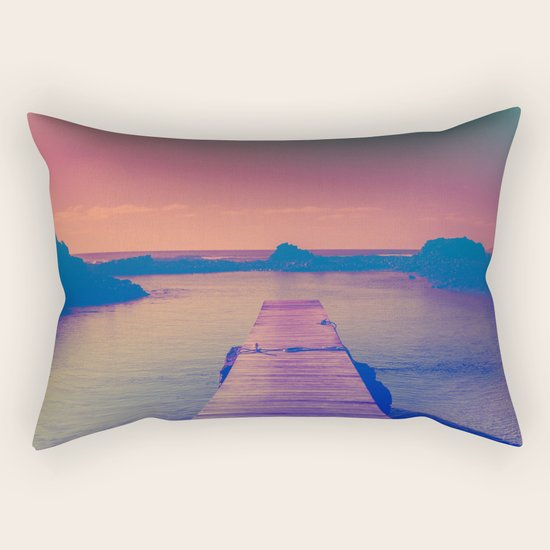 Summer Vibes Rectangular Pillow