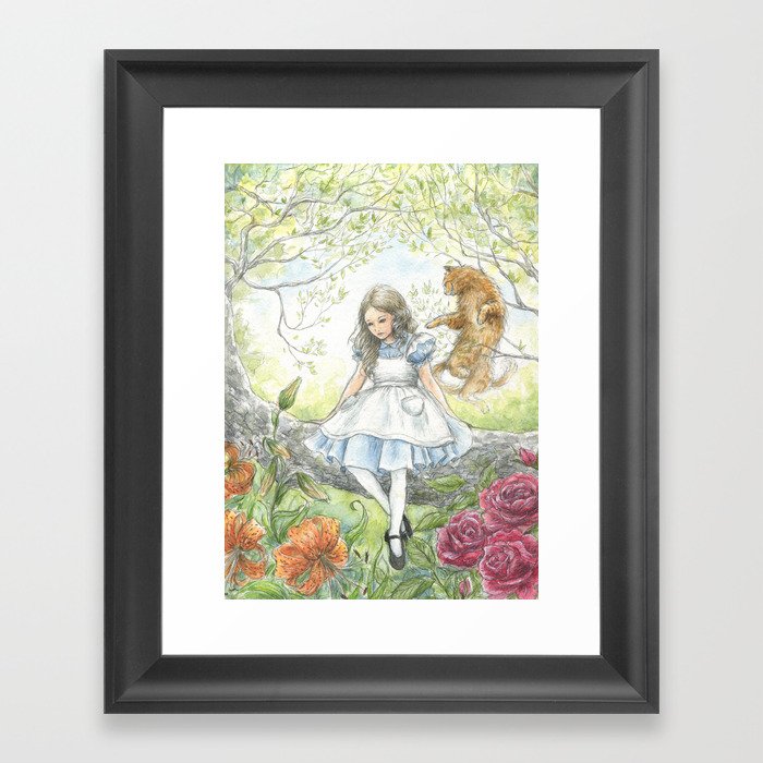 Alice Framed Art Print