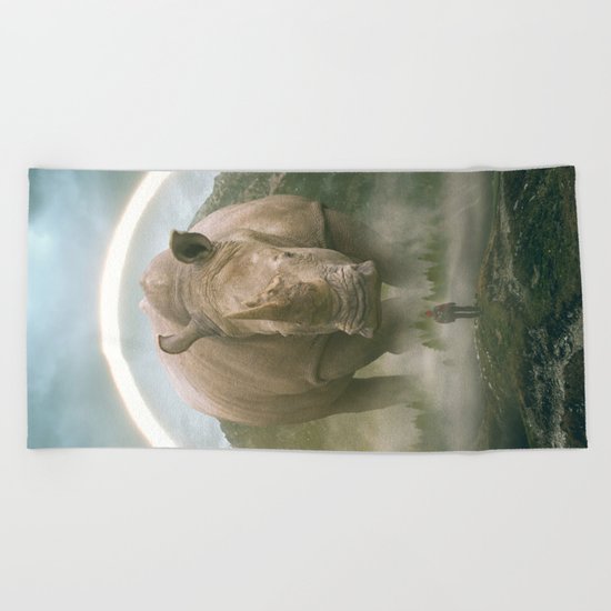 aegis | rhino Beach Towel
