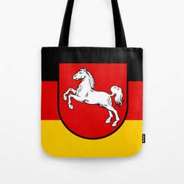 Flag of Niedersachsen (Lower Saxony) Tote Bag