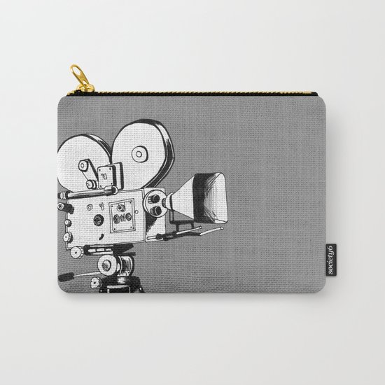 vintage filming Carry-All Pouch