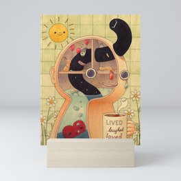 Lived, Laughed, Loved Mini Art Print