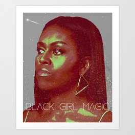 Black Girl Magic - Michelle Art Print