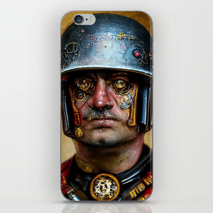 Steampunk Soldier iPhone Skin