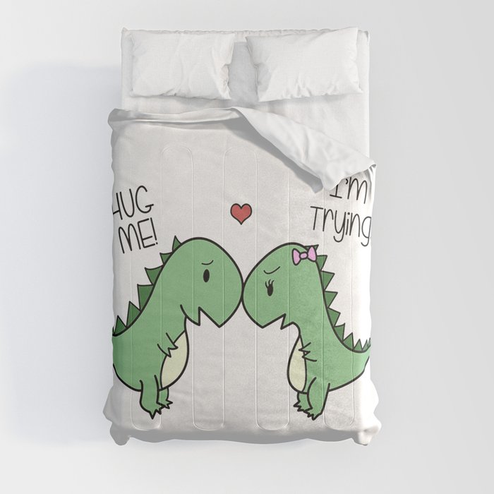 Dino Love Comforter
