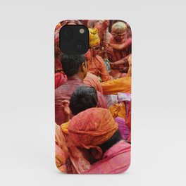 Holi, Mathura, India iPhone Case