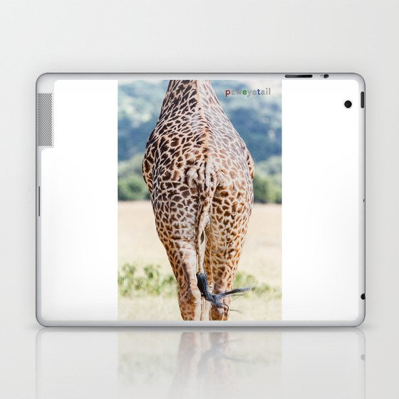 Giraffe Green Laptop & iPad Skin