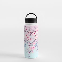 Cherry Blossom Landscape Water Bottle