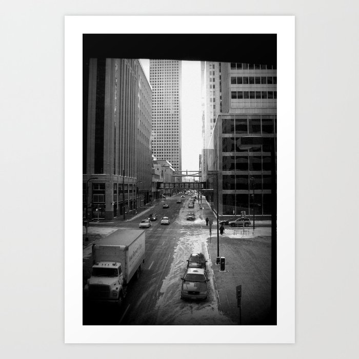 City Streets Art Print