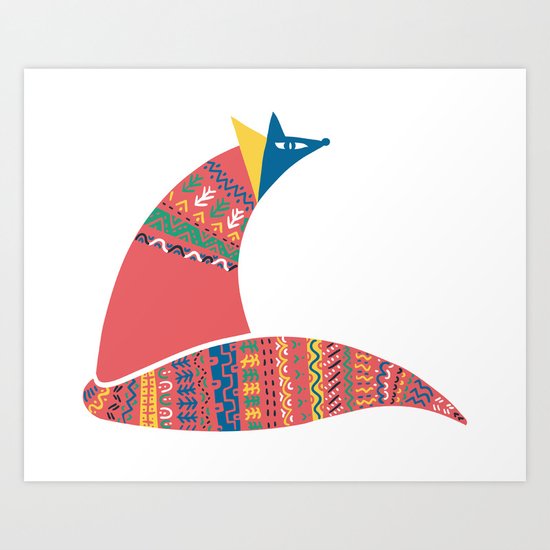 Tribal Chief Art Print