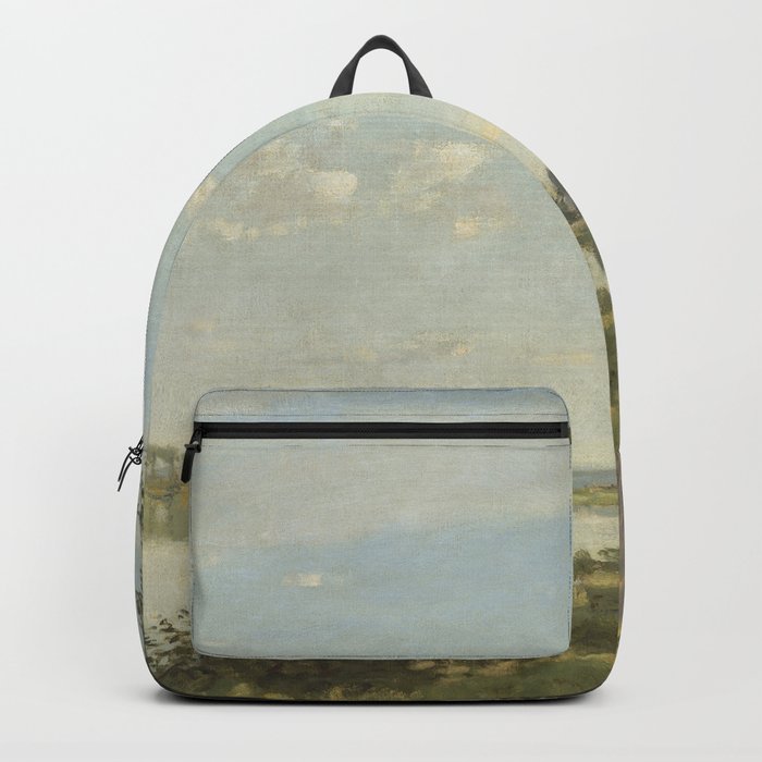 Claude Monet Argenteuil C 1872 Painting Backpack By