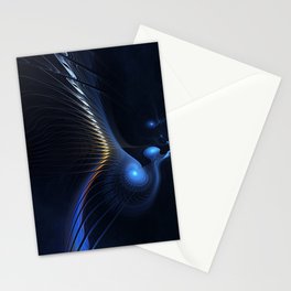 Space Vortex Stationery Card