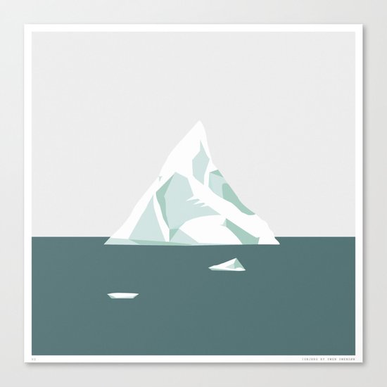 ISBJERG #02 Canvas Print