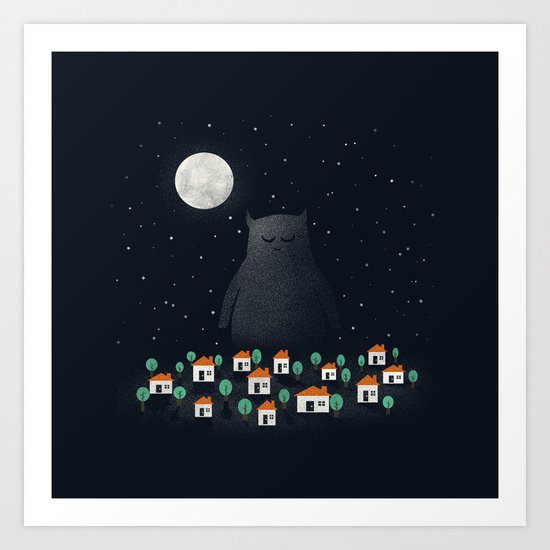 The Guardian Art Print