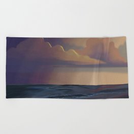 The Colorful Sea Beach Towel