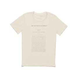 The Brothers Karamazov Fyodor Dostoevsky First Page T Shirt