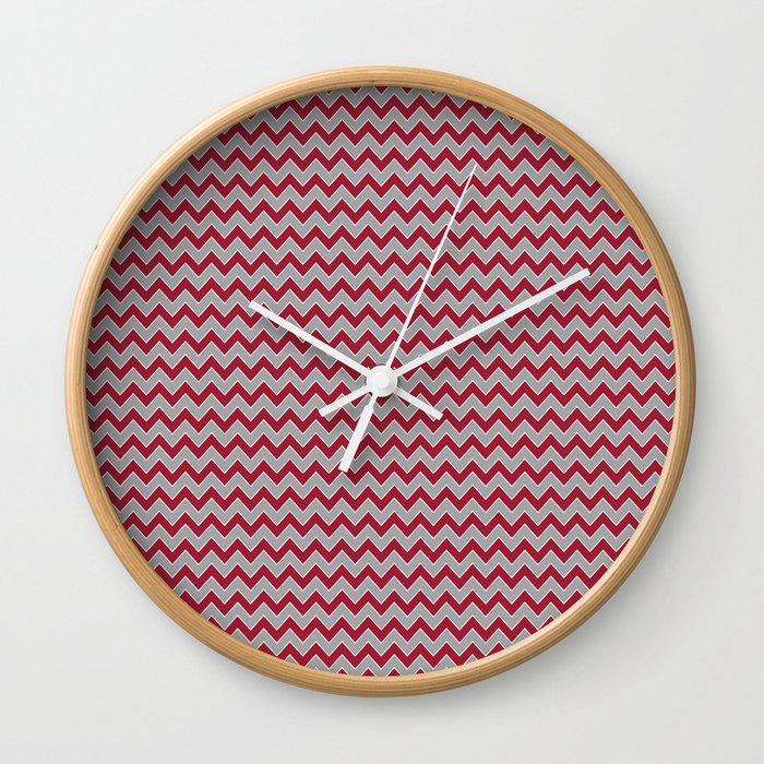 University Of Alabama Colors Chevron Zig Zag Minimal Pattern