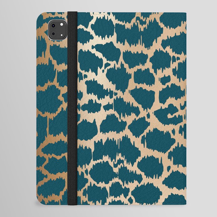 Exotic Abstract Cheetah Prints iPad Folio Case